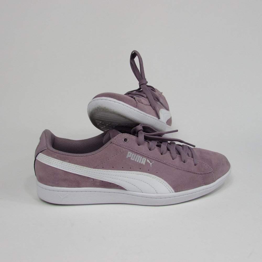 Puma Vikky Suede Elderberry Purple 370204 01 Womens Sz10